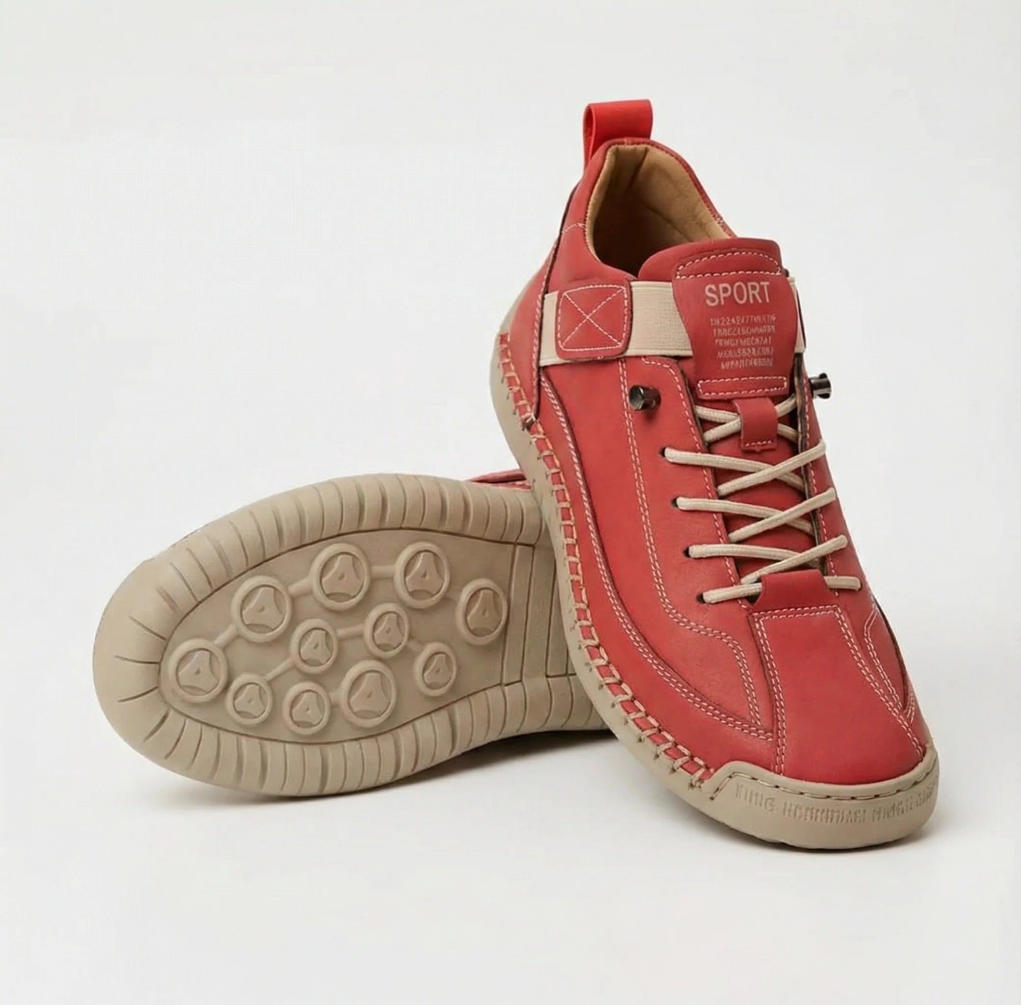 NOVIRA™ |  Zapatillas Ortopédicas de Piel con Amortiguación