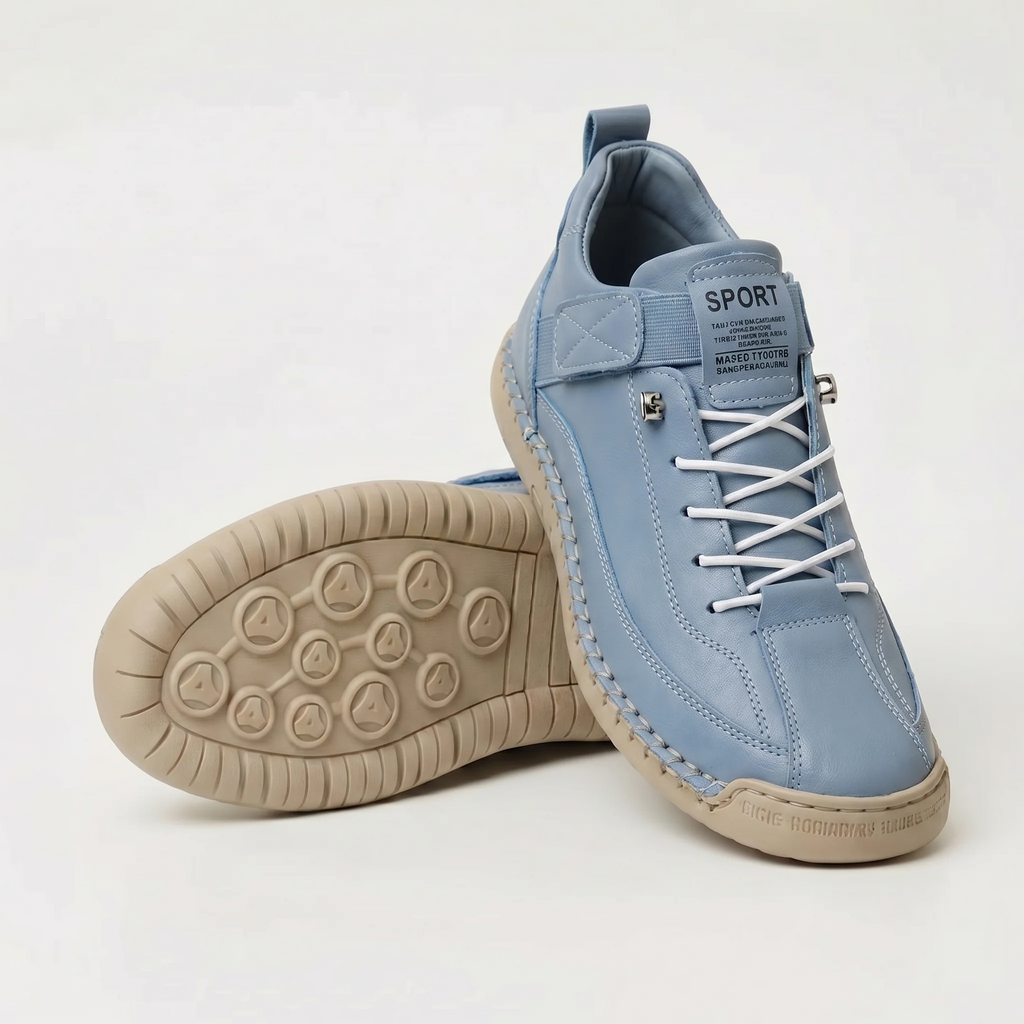NOVIRA™ |  Zapatillas Ortopédicas de Piel con Amortiguación