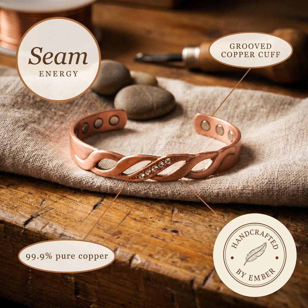 Pulsera de Cobre Ember's Seam