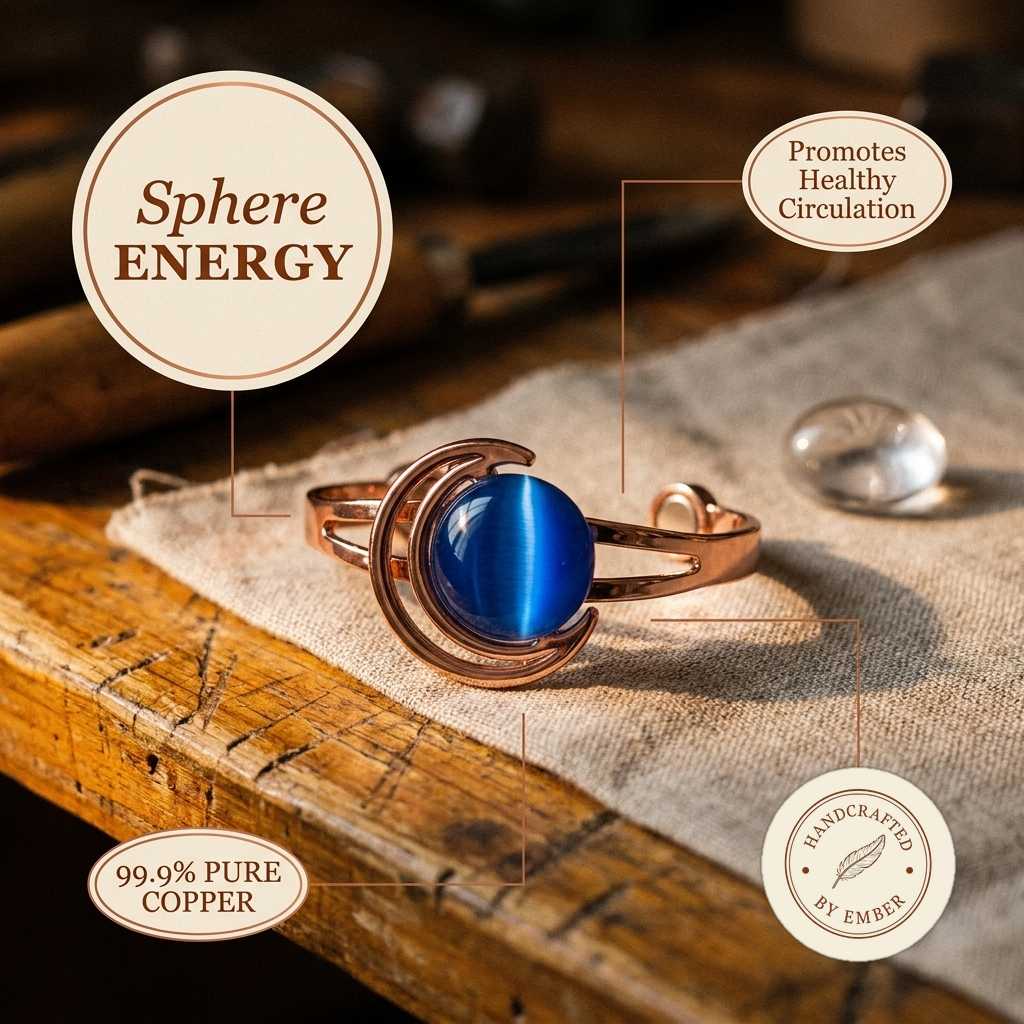 Pulsera de Cobre Ember's Sphere