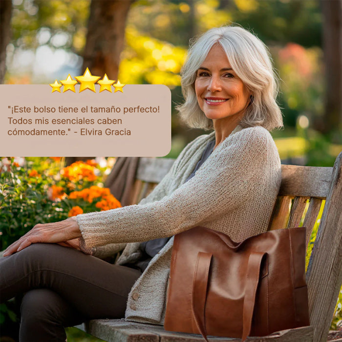 Marina™ | Bolso Clásico de Cuero Vegano – Elegancia Atemporal