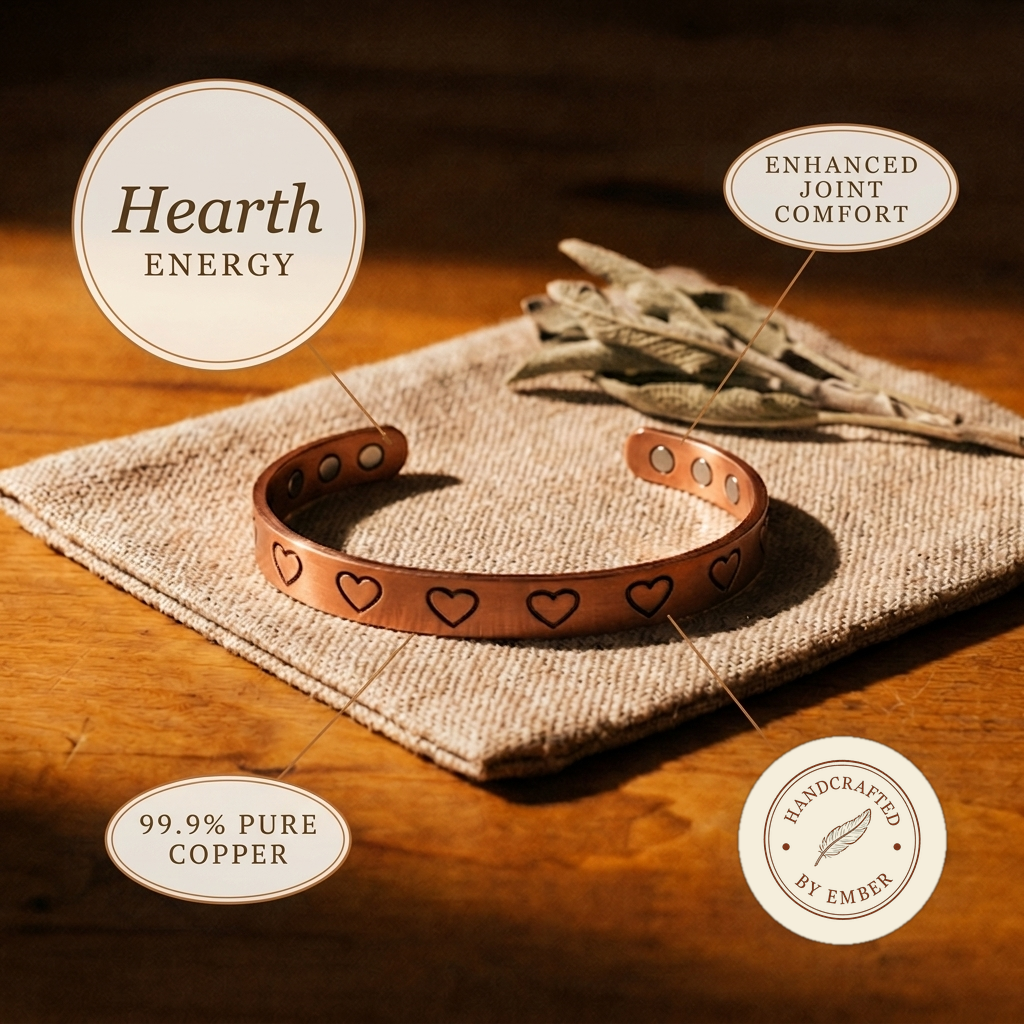 Pulsera de Cobre Ember's Hearth