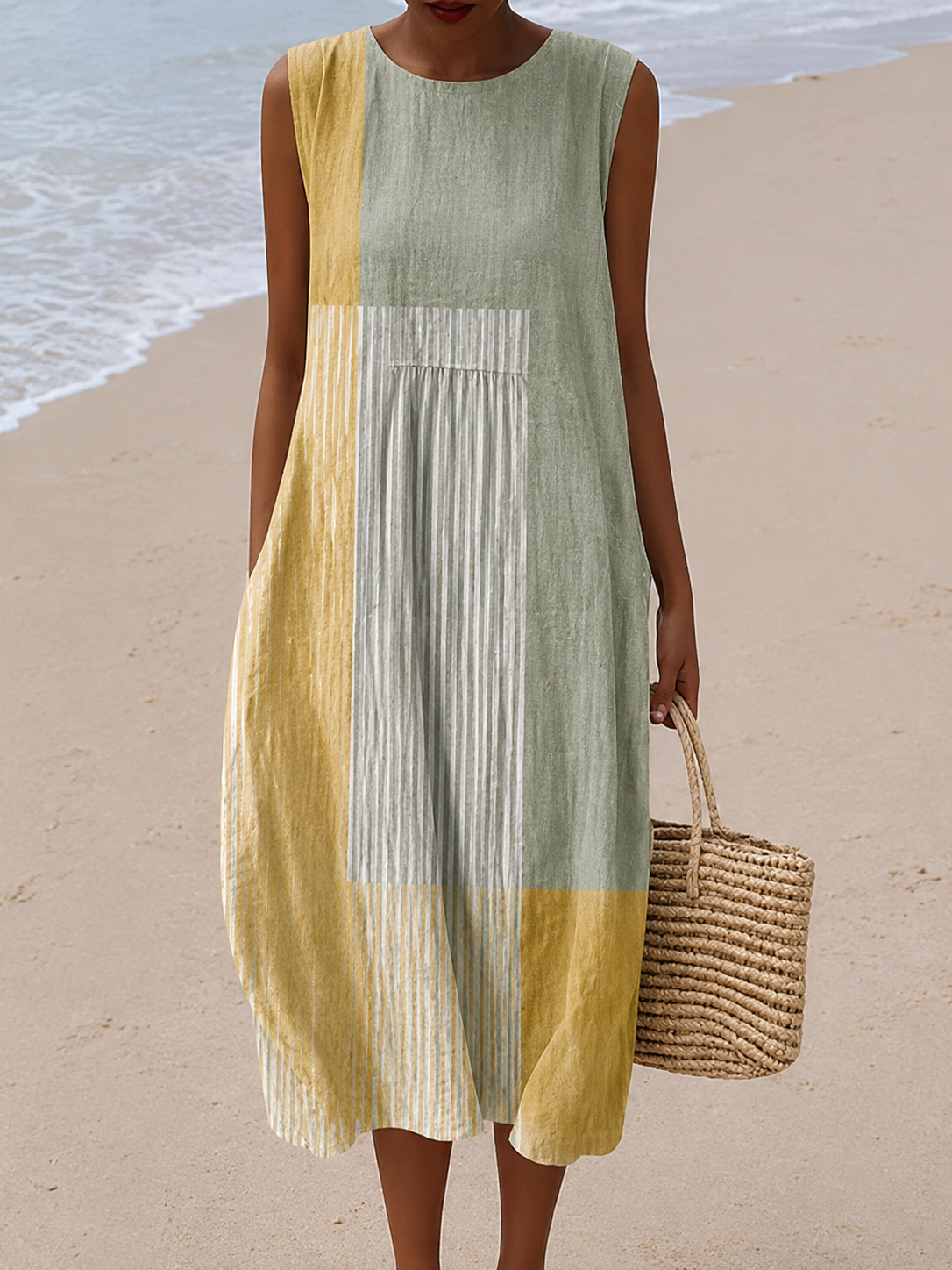 Vestido Midi The Adrienne