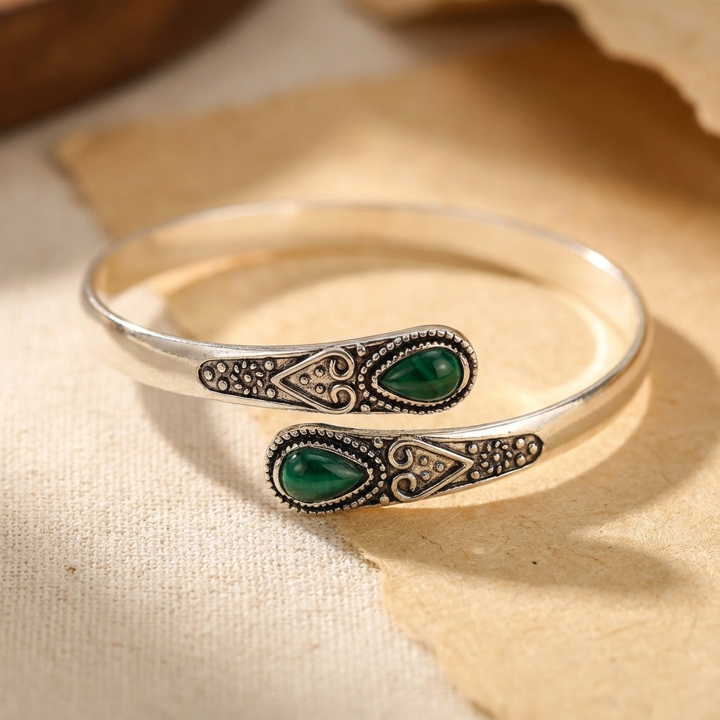Julia | Pulsera Esmeralda Devereux