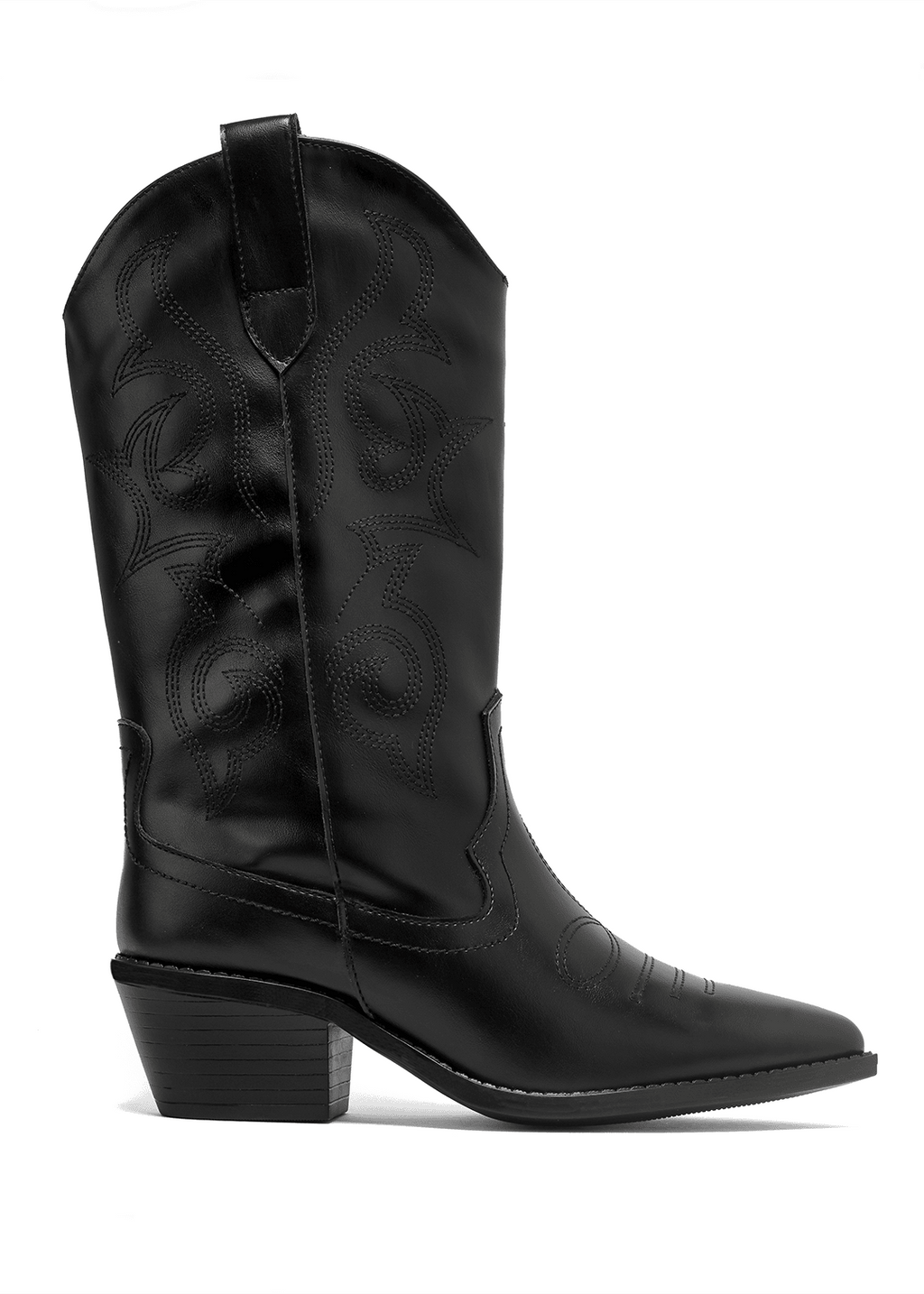 9651 BOTA COWBOY BORDADA LLUVIA
