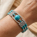 Pulsera con Piedra de Turquesa
