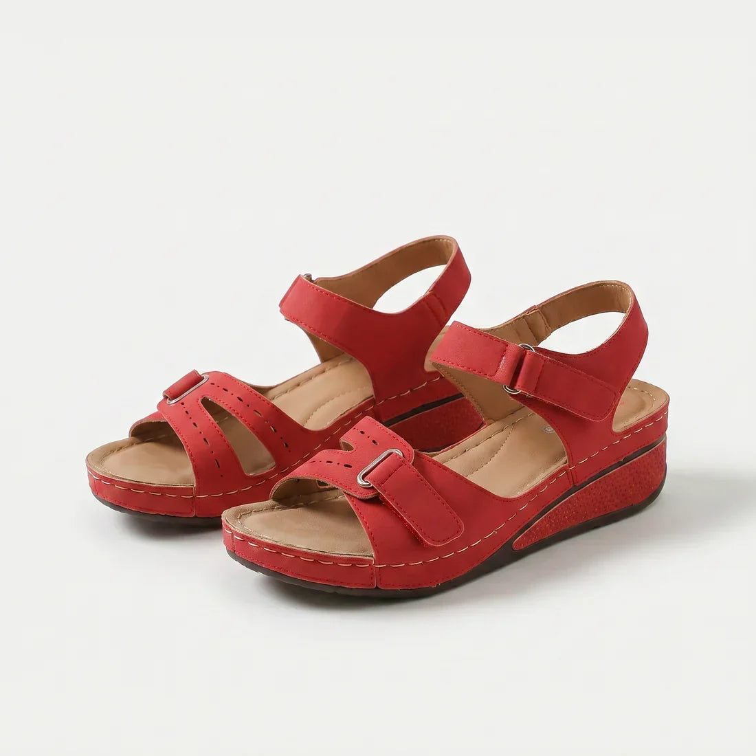 Sandalias Ortopédicas Cómodas con Tacón