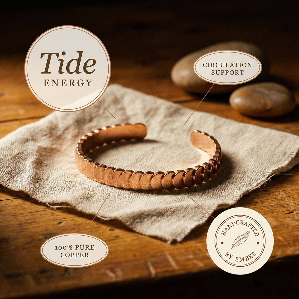 Pulsera de Cobre Ember's Tide