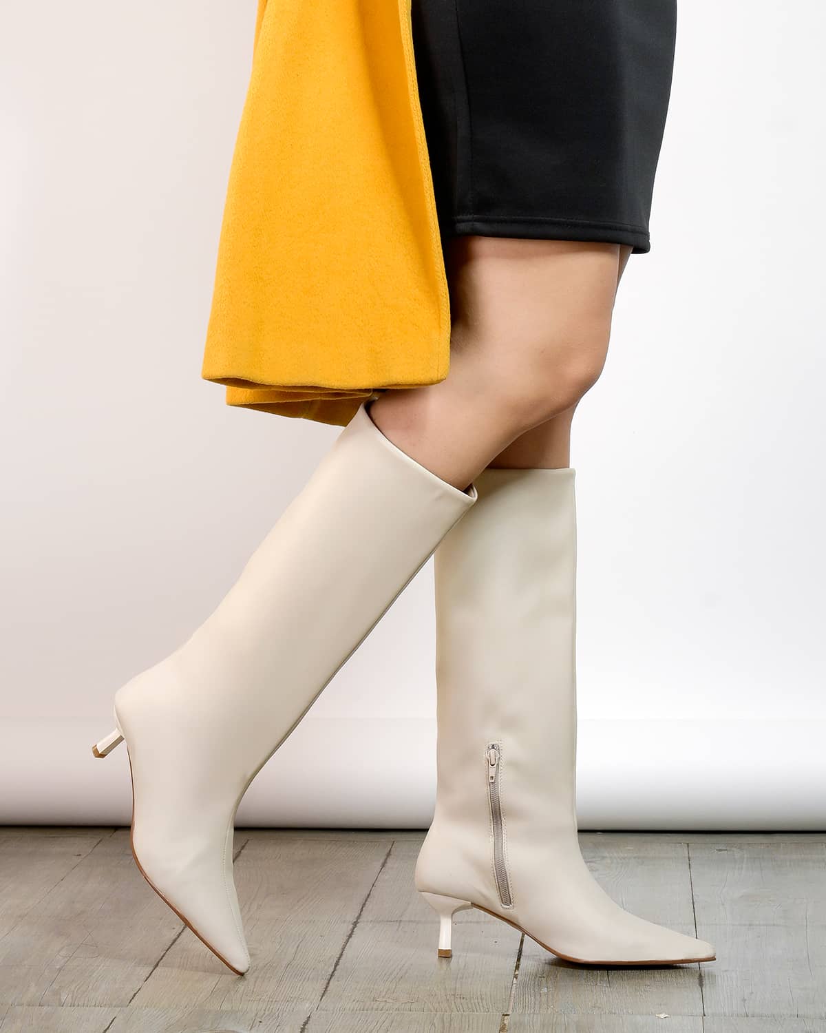 9671 BOTA ALTA TACÓN DELGADO NORA
