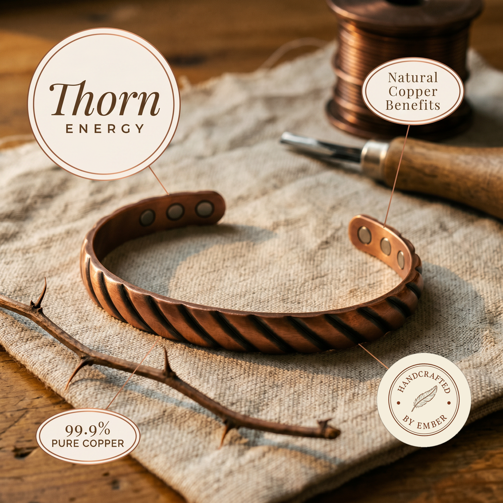 Pulsera de Cobre Ember's Thorn